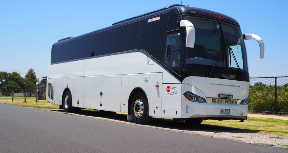 Bus Charter bus services for city tour group travel.